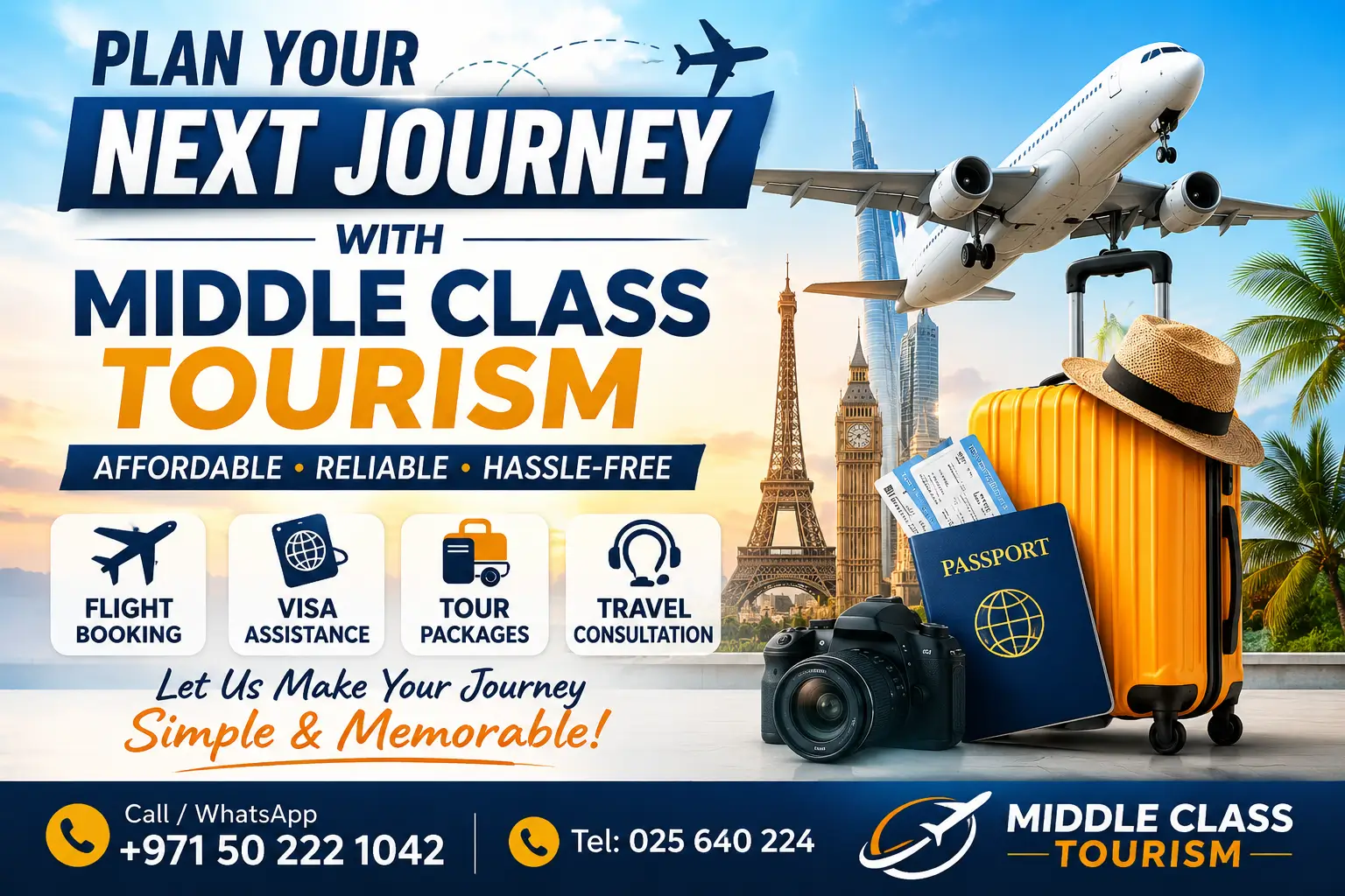 Plan Your Next Journey with Middle Class Tourism